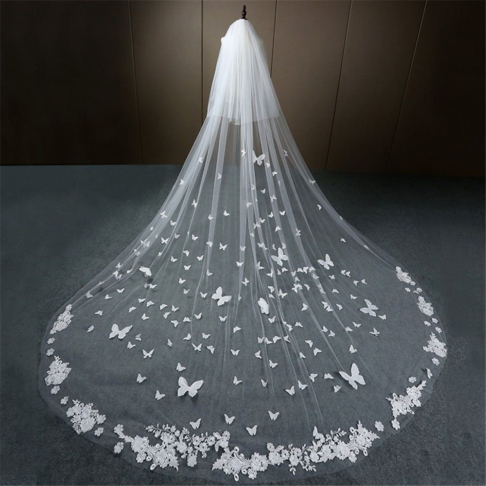 Butterfly Cathedral Veil